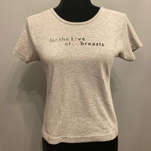 Never Worn For The Love Of Breasts T-Shirt, size M